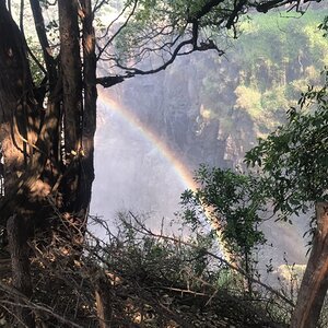 Victoria Falls rainbow