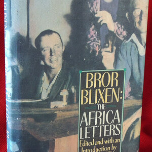The book The Africa Letters by Bror von Blixen-Finecke