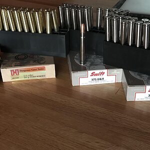 375 H&H Ammunition SAF, Norma & Hornady