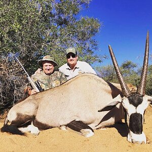 Hunt Gemsbok in South Africa