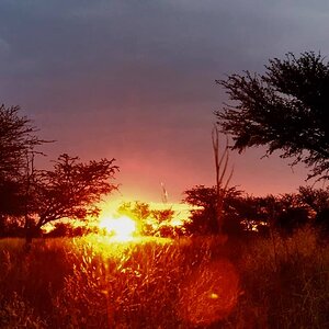 Sunset in South Africa