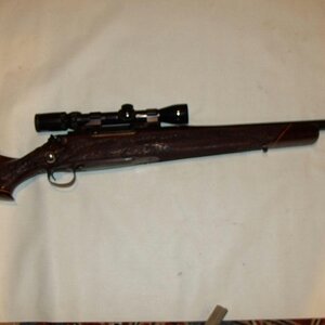 Enfield 1917 action custom .458 Winchester Magnum Rifle