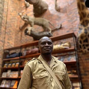 Lyson Zulu represented Mbizi Game Reserve in Pretoria / South Africa