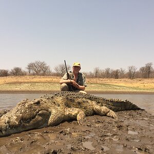 Hunting Crocodile Zimbabwe
