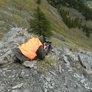 Shooting Position For Chamois Italy
