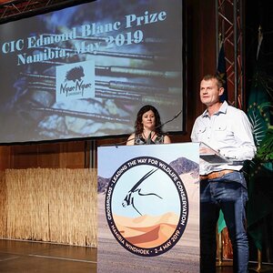 Mr Jacobs won the CIC Edmond Blanc Conservation Award