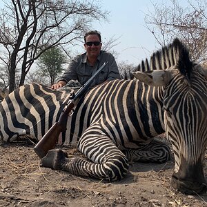 Namibia Hunt Chapman's Zebra