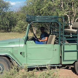 Toyota Hunting Vehicle Botswana