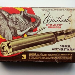 Vintage .378 Weatherby Ammunition