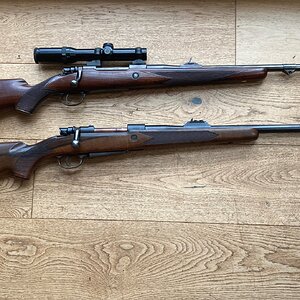 Pair of African rifles