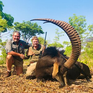 Hunting Sable in Zimbabwe