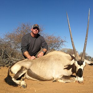 Hunt Gemsbok in South Africa