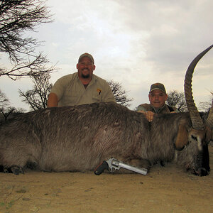 Handgun Hunt Waterbuck in South Africa