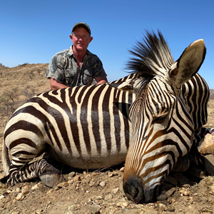 Namibia Hunting Hartmann’s Mountain Zebra