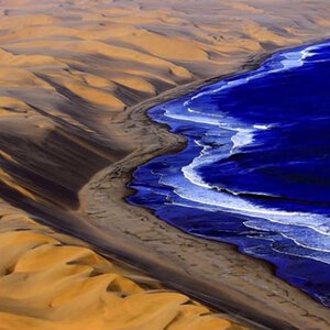 Where The Namib Desert Meets The Sea
