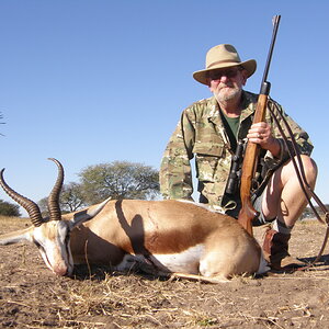 Springbok Ram Namibian Hunt