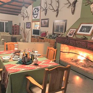 Argentina free-range red stag MG Hunting lodge