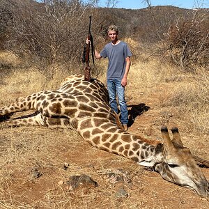 South African Giraffe Hunt