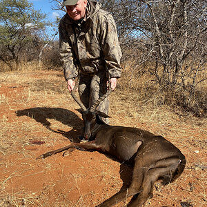 Black Impala Bow Hunting South Africa