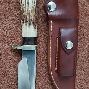 Vintage Randall Stag Trapper Knife