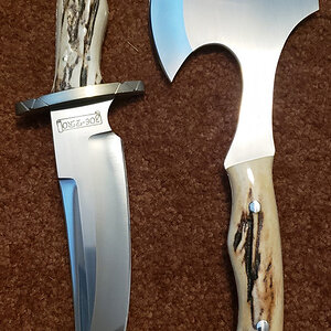 Stag Knife & Axe Set