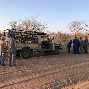 Hunting Vehicle Botswana