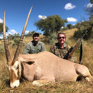 Golden Gemsbok Hunting Namibia