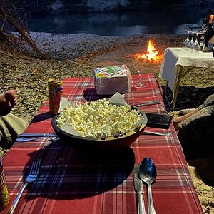 Popcorn Night Camp Tanzania