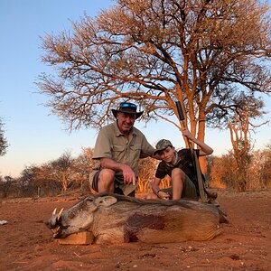 Warthog Hunting Limpopo Povince South Africa