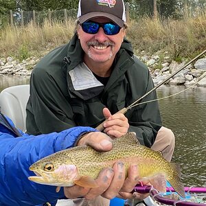 Fishing Rainbow Trout