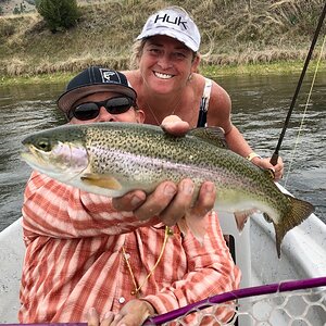 Fishing Rainbow Trout