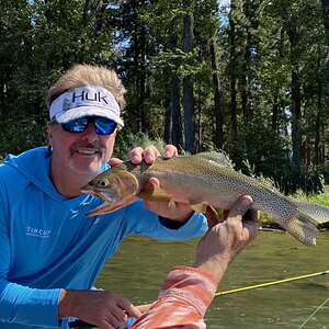 Fishing Rainbow Trout