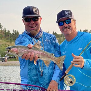 Fishing Rainbow Trout