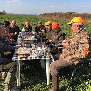 Hunting Group Lunch Romania