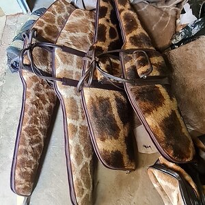 Giraffe Skin Gun Bags