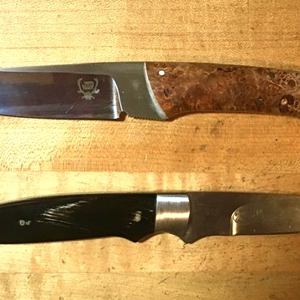 General Purpose Knife  4 1/2 Inch Blade & Bird/Fish Knife 3 3/4 Inch Blade