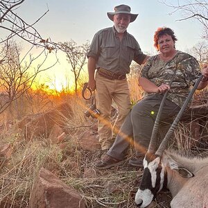 Gemsbok Hunting South Africa