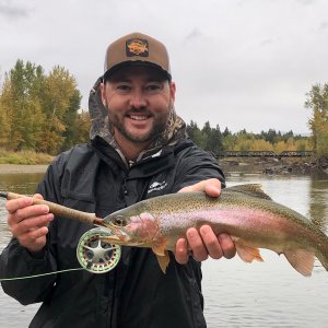 Rainbow Trout Fishing Clark Fork River