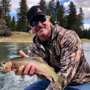 Rainbow Trout Fishing Clark Fork River