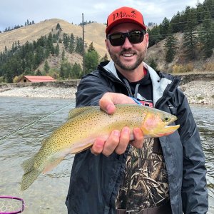 Rainbow Trout Fishing Clark Fork River