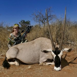 Gemsbok Bow Hunt South Africa