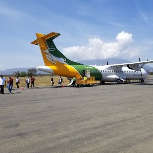 Precision Air Flight To Arusha Via Zanzibar