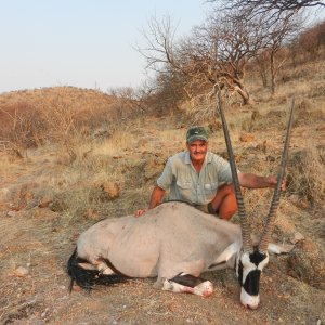 40 Inch Gemsbok Hunt Namibia
