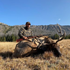 Hunting Elk Teton Wilderness Wyoming