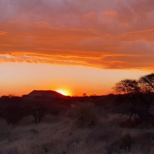 Sunset Northern Cape South Africa