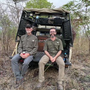 Hunting Vehicle Selous Game Reserve Tanzania