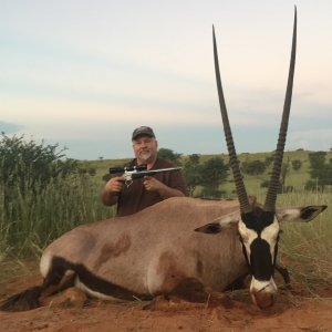 Gemsbok Handgun Hunting South Africa