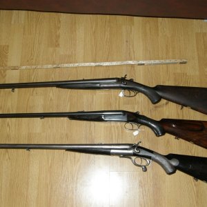 Old double rifles