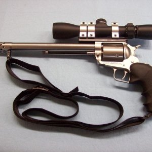 Silhouette Model 44 Magnum Handgun & Bushnell Trophy 2X-6X-32mm Scope