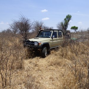 Elephant Hunting Vehicle Namibia